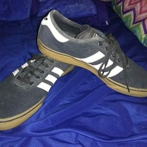 Mens  black/tan adidas